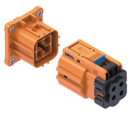 Connecteur haute tension à 4 broches 40A 1000V pour véhicules électriques et applications industrielles