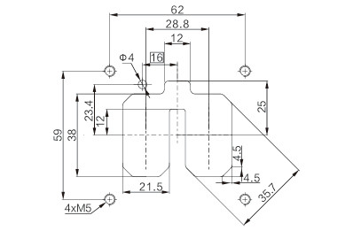 Connecteur hybride haute tension à 2 broches 400A 1000V avec HVIL et blindage à 360°